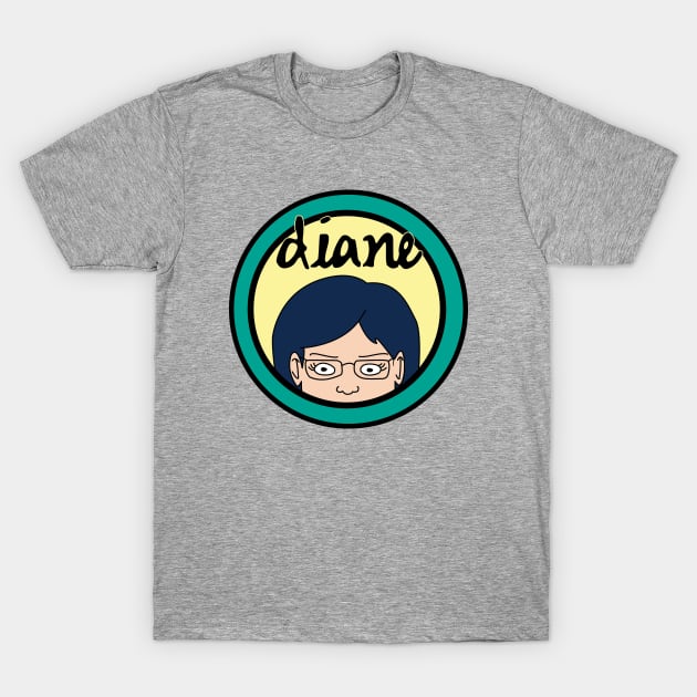 Diane T-Shirt by InsomniackDesigns